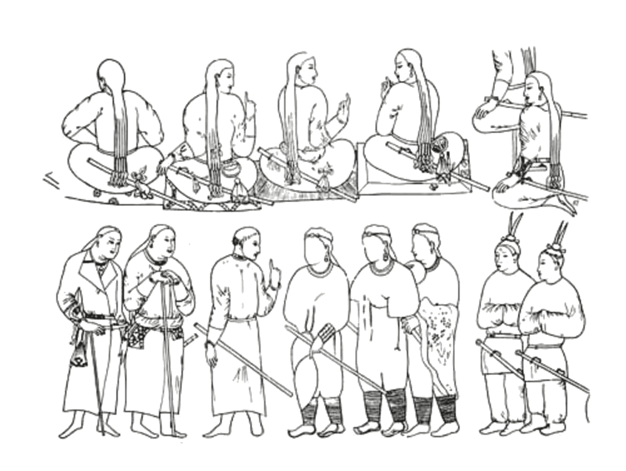 Тюрки, Руны, Waleke....